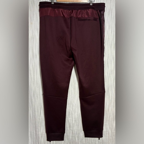 Sean John Men's Burgundy Joggers - Picture 4 of 5